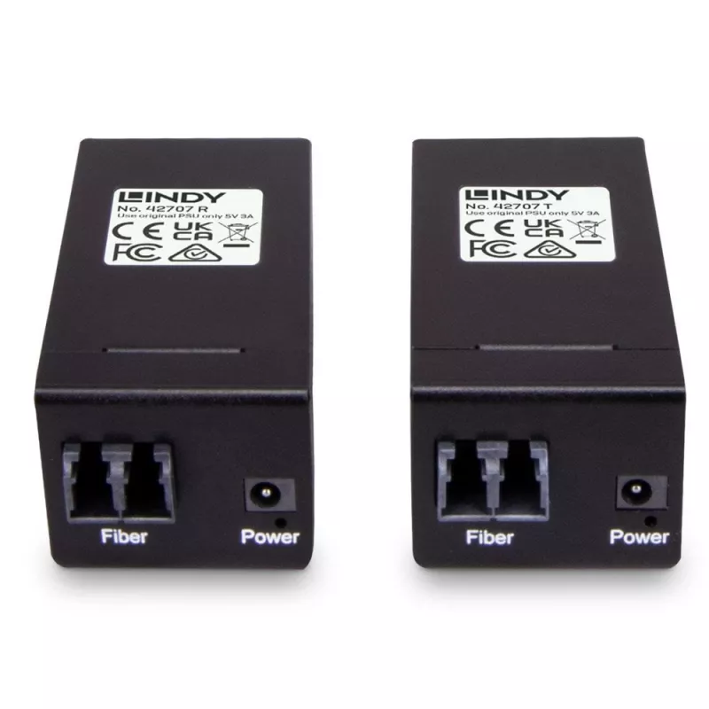 Πομποδέκτης και δέκτης AV Lindy 200 m Fibre Optic USB 3.0 Extender