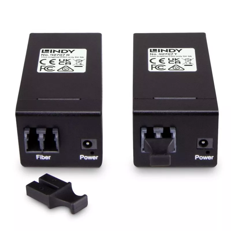 Πομποδέκτης και δέκτης AV Lindy 200 m Fibre Optic USB 3.0 Extender