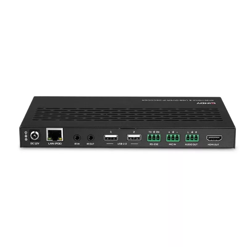 Δέκτης AV Lindy 4K30 HDMI και USB over IP System – Decoder