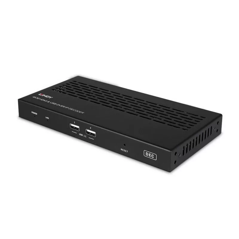 Δέκτης AV Lindy 4K30 HDMI και USB over IP System – Decoder