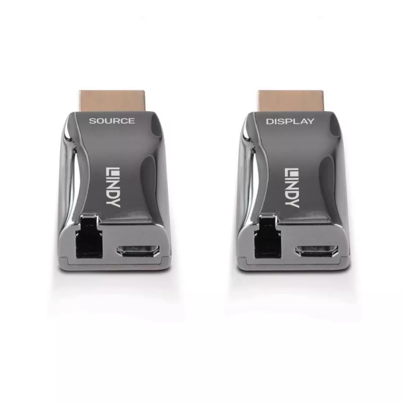 Πομποδέκτης και δέκτης AV Lindy 300m Fibre Optic HDMI 4K60