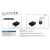Μετατροπέας δικτύου μέσων Lanview LVN-MED-SFP+-10GB-X 10Gbps