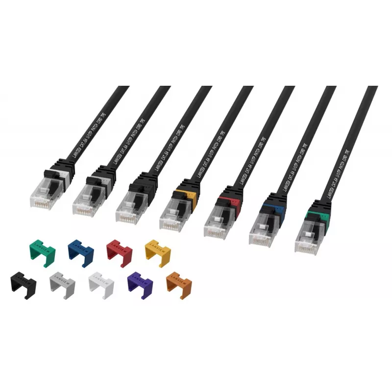 Καλώδιο δικτύου Lanview LV-UTP6A01B Μαύρο 1 m S/FTP (S-STP)