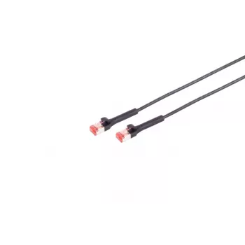 Καλώδιο δικτύου Lanview LV-6AFTP-FLEX-ANG-03B RJ45 Cat6A 3m Μαύρο