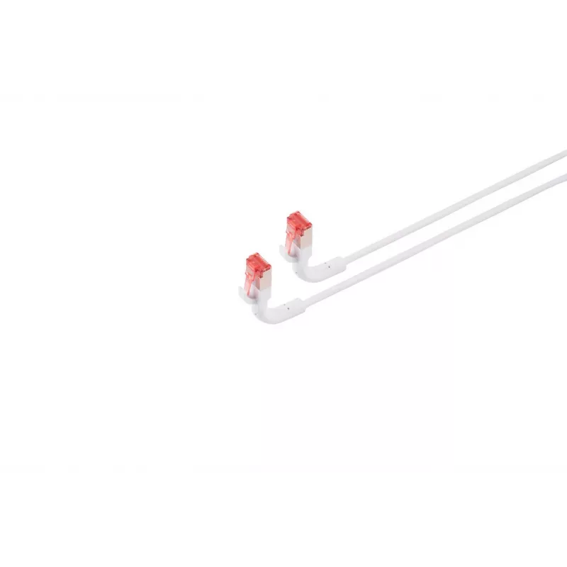 Καλώδιο δικτύου Lanview LV-6AFTP-FLEX-ANG-005W RJ45 Cat6A 5m Λευκό