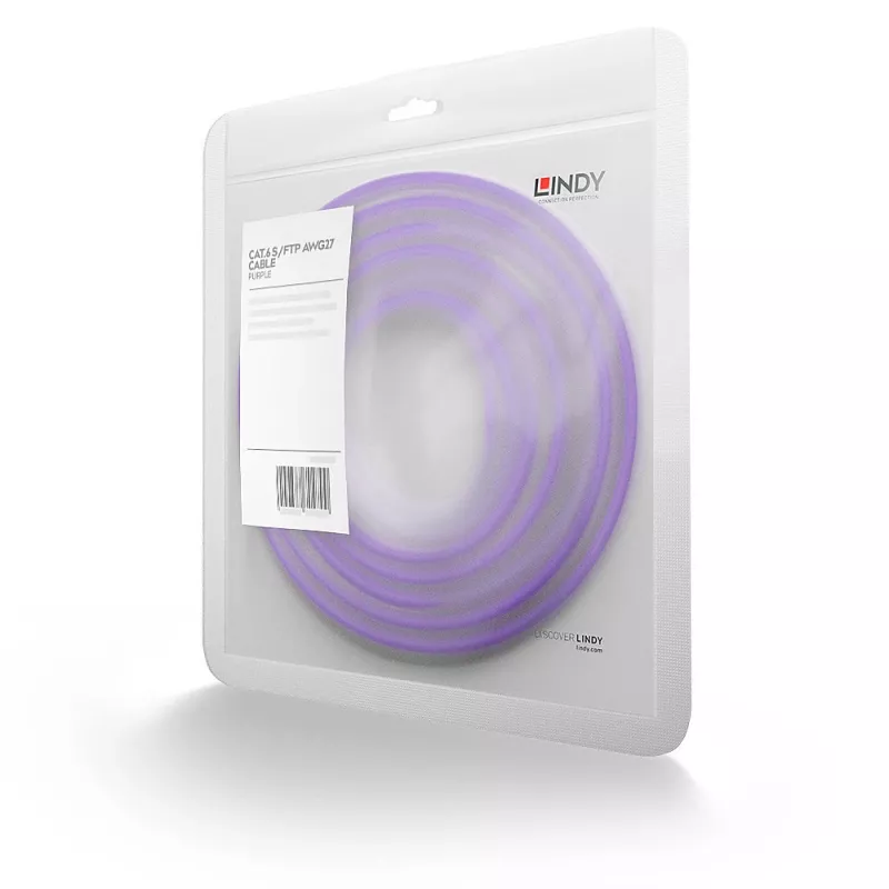 Lindy 47829 Καλώδιο δικτύου Μωβ 15 m Cat6 S/FTP (S-STP)