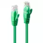 Καλώδιο δικτύου Lindy 7,5m RJ-45 Cat6 U/UTP πράσινο