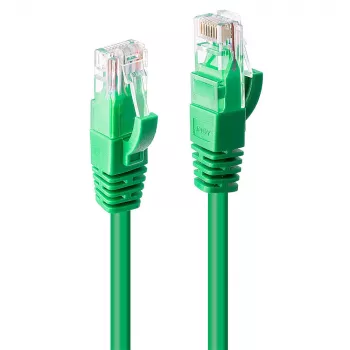 Καλώδιο δικτύου Lindy 20m RJ-45 Cat6 U/UTP πράσινο