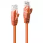 Καλώδιο δικτύου Lindy 3m Cat.6 RJ-45 U/UTP πορτοκαλί
