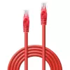 Lindy 48181 καλώδιο δικτύου κόκκινο 0,5 m Cat6 U/UTP (UTP)