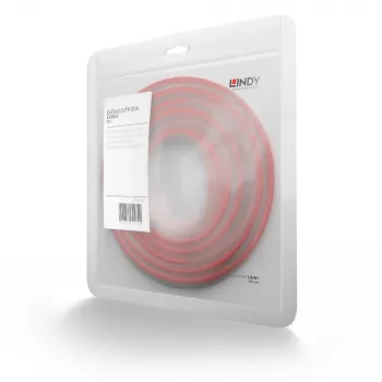 Καλώδιο δικτύου Lindy RJ45/RJ45 CAT6 10m RJ-45 U/UTP κόκκινο