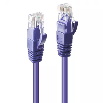 Lindy 1m Cat.6 U/UTP Καλώδιο δικτύου, μωβ