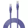 Lindy 1m Cat.6 U/UTP Καλώδιο δικτύου, μωβ