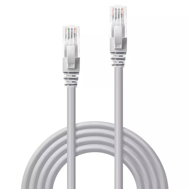 Lindy 3m Cat.6 U/UTP Καλώδιο δικτύου, γκρι
