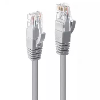 Lindy 3m Cat.6 U/UTP Καλώδιο δικτύου, γκρι