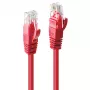 Καλώδιο δικτύου Lindy 1m Cat.6 RJ-45 U/UTP κόκκινο