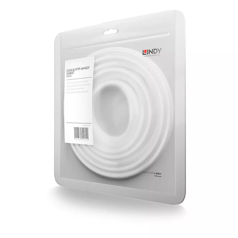 Lindy 47790 Καλώδιο δικτύου λευκό 0,3 m Cat6 S/FTP (S-STP)