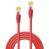 Lindy 47295 Καλώδιο δικτύου κόκκινο 3 m Cat7 S/FTP (S-STP)