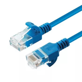 Microconnect V-UTP6A0015B-schlank Καλώδιο δικτύου μπλε 0,15 m Cat6a U/UTP (UTP)