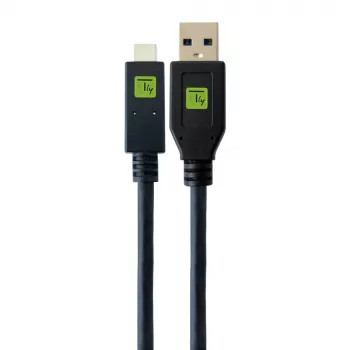 Techly ICOC MUSB31-CMAM20T Καλώδιο USB USB 3.2 Gen 1 (3.1 Gen 1) 2 m USB A USB C μαύρο