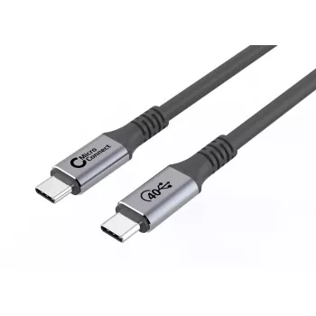 Microconnect USB4CC1.5 Καλώδιο USB USB4 Gen 3x2 1,5 m USB C μαύρο