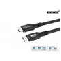 Microconnect MC-USBCC7 Καλώδιο USB USB 3.2 Gen 2x2 7 m USB-C μαύρο