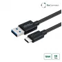 Microconnect ECO-USB3.2CA1 Καλώδιο USB USB 3.2 Gen 2 (3.1 Gen 2) 1 m USB A USB C μαύρο