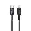 Microconnect ECO-USB3.1CL1 Καλώδιο Lightning 1m μαύρο βύσμα USB-C