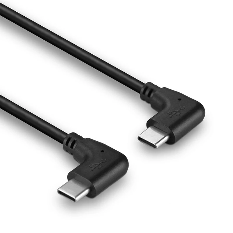 Lindy 1m Καλώδιο USB 2.0 ορθογώνιο USB-C σε ορθογώνιο USB-C
