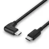 Lindy 1m Καλώδιο USB 2.0 ευθύ USB-C σε γωνιακό USB-C