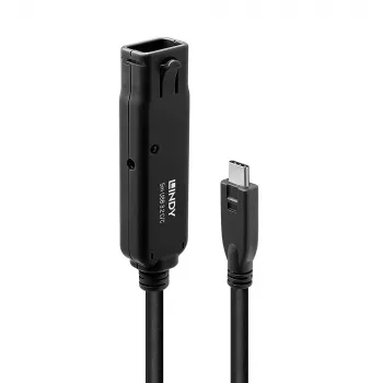 Lindy 43405 Καλώδιο USB USB 3.2 Gen 2 (3.1 Gen 2) 5 m USB-C μαύρο