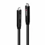 Lindy 10m Καλώδιο υβριδικό USB 3.2 Gen 2 & DP 1.4 Type C