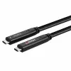 Lindy 10m Καλώδιο υβριδικό USB 3.2 Gen 2 & DP 1.4 Type C