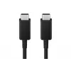 Samsung Καλώδιο USB Type-C σε Type-C μαύρο 1.8 m, 1.8 m, USB C, USB C, USB 2.0, μαύρο