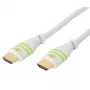 Καλώδιο Techly 3m High-Speed-HDMI με Ethernet A/A M/M λευκό ICOC HDMI-4-030WH