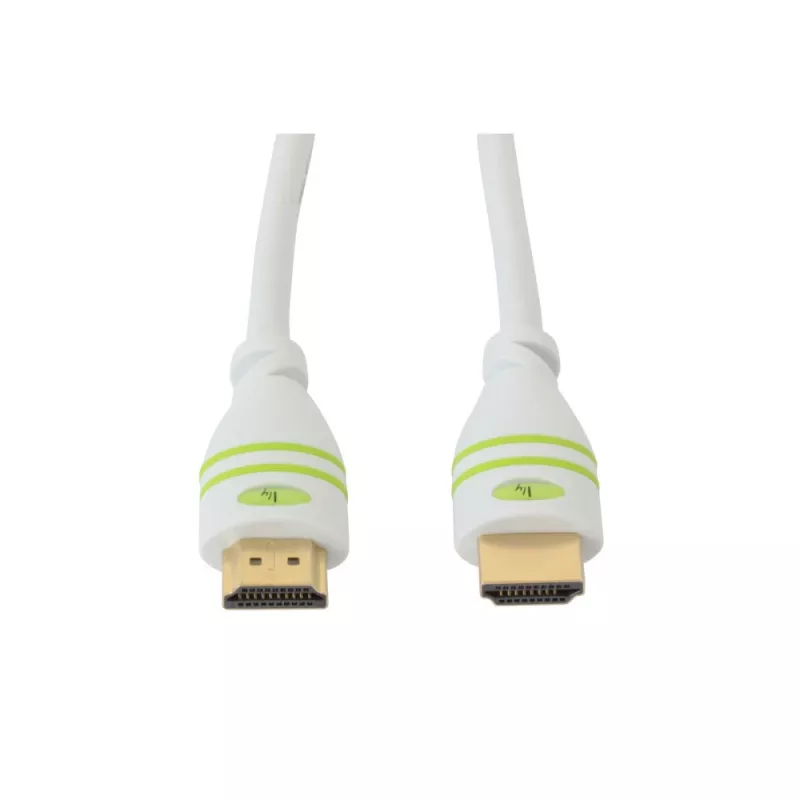 Καλώδιο Techly 3m High-Speed-HDMI με Ethernet A/A M/M λευκό ICOC HDMI-4-030WH