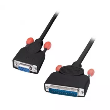Καλώδιο Lindy 2m PC σειριακό για εκτυπωτή (9DF/25DM)