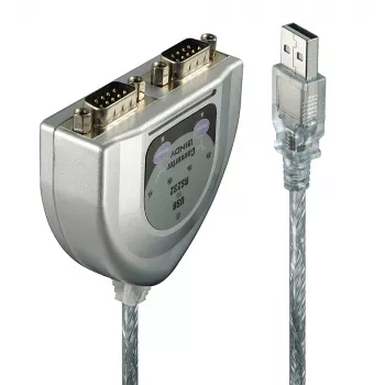 USB σε 2 θύρες σειριακός μετατροπέας Lindy 42889