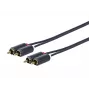 Vivolink PRORCARCA25 καλώδιο ήχου 25 m 2 x RCA μαύρο