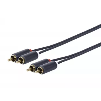 Vivolink PRORCARCA3 καλώδιο ήχου 3 m 2 x RCA μαύρο