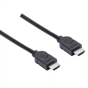 Καλώδιο HDMI Manhattan HDMM150CM 4K@30Hz 1,5 m αρσενικό σε αρσενικό μαύρο