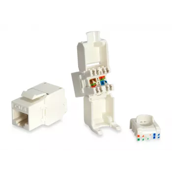 Υποδοχή Keystone Cat.6 χωρίς θωράκιση χωρίς εργαλεία Equip 769216