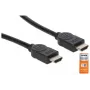 Καλώδιο HDMI αρσενικό σε αρσενικό Manhattan HDMM2MP 1,8 m μαύρο