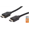 Καλώδιο HDMI αρσενικό σε αρσενικό Manhattan HDMM2MP 1,8 m μαύρο
