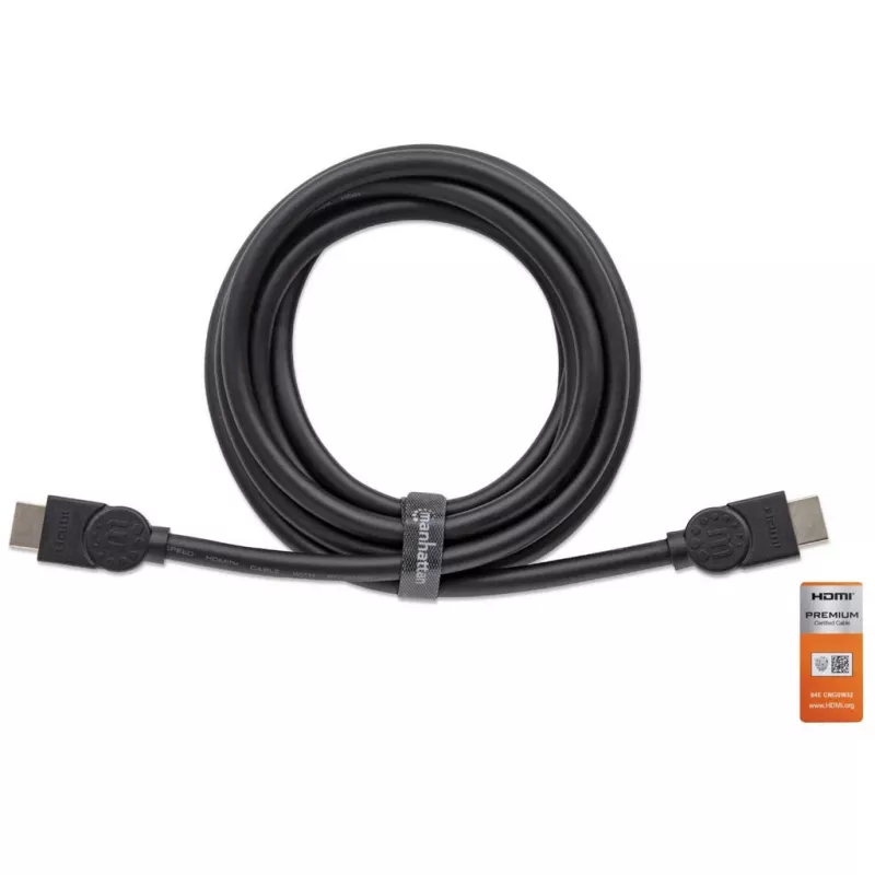 Καλώδιο HDMI Manhattan HDMM5MP 5m αρσενικό σε αρσενικό