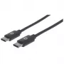 Καλώδιο USB-C Manhattan USB2CC1M 1m αρσενικό σε αρσενικό