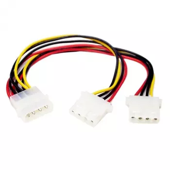 Καλώδιο διαχωριστή τροφοδοσίας StarTech.com LP4 σε 2x LP4 Y αρσενικό/θηλυκό