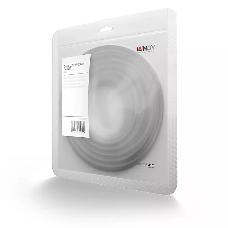 Lindy 45403 καλώδιο δικτύου γκρι 2 m Cat6 U/UTP (UTP)