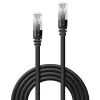 Καλώδιο δικτύου Lindy 0,3 m RJ-45 Cat6 μαύρο