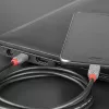 Lindy 3m καλώδιο USB 2.0 Type-C σε Micro-B, Anthra Line